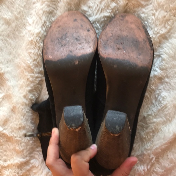 Gracieee Steve Madden Bootie Black Size 9 - Picture 4 of 6